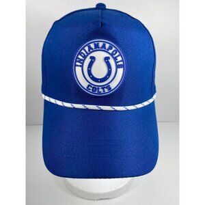 Indianapolis Colts Snapback Hat Blue NFL Adjustable Cap New